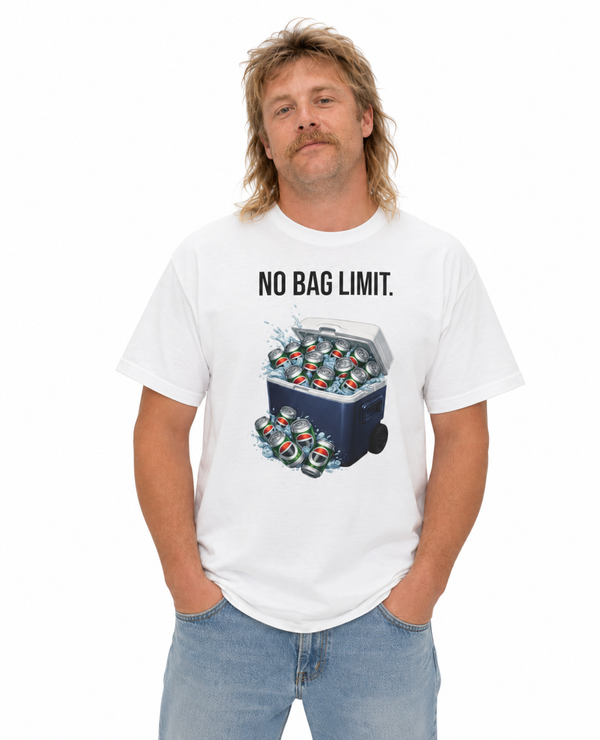 'No Bag Limit' Box Tee