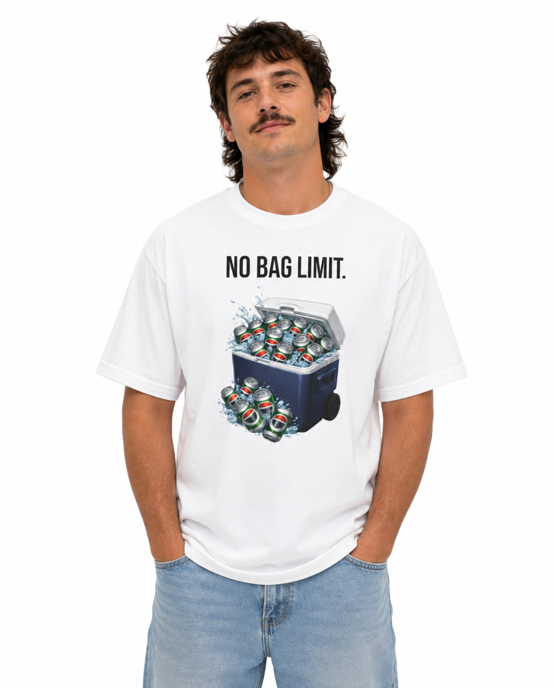 'No Bag Limit' Box Tee