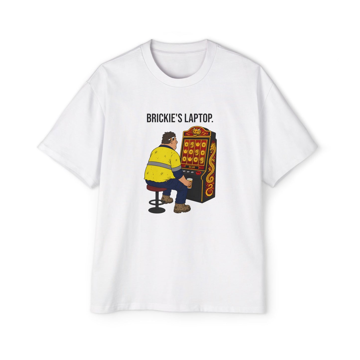 Brickie's Laptop Box Tee